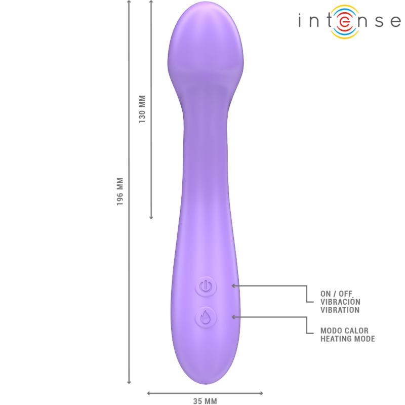 INTENSE - BECKY VIBROMASSEUR CHAUFFANT