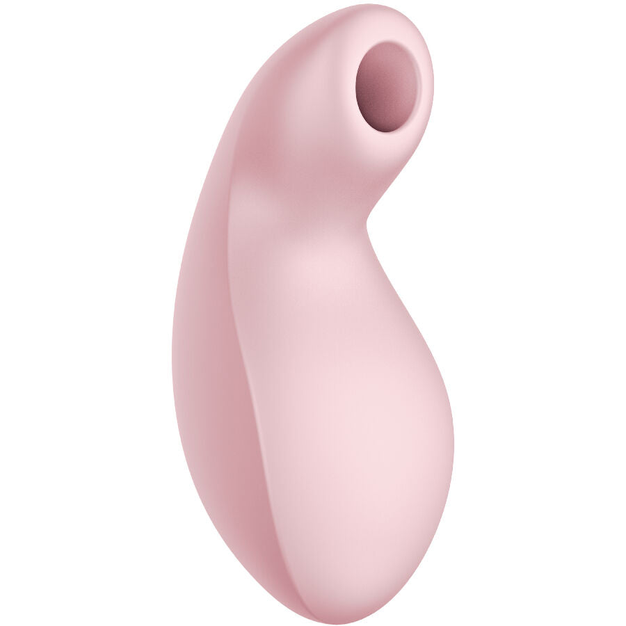 FUN FACTORY - VIBROMASSEUR À IMPULSIONS LUNA AIR ROSE PÂLE