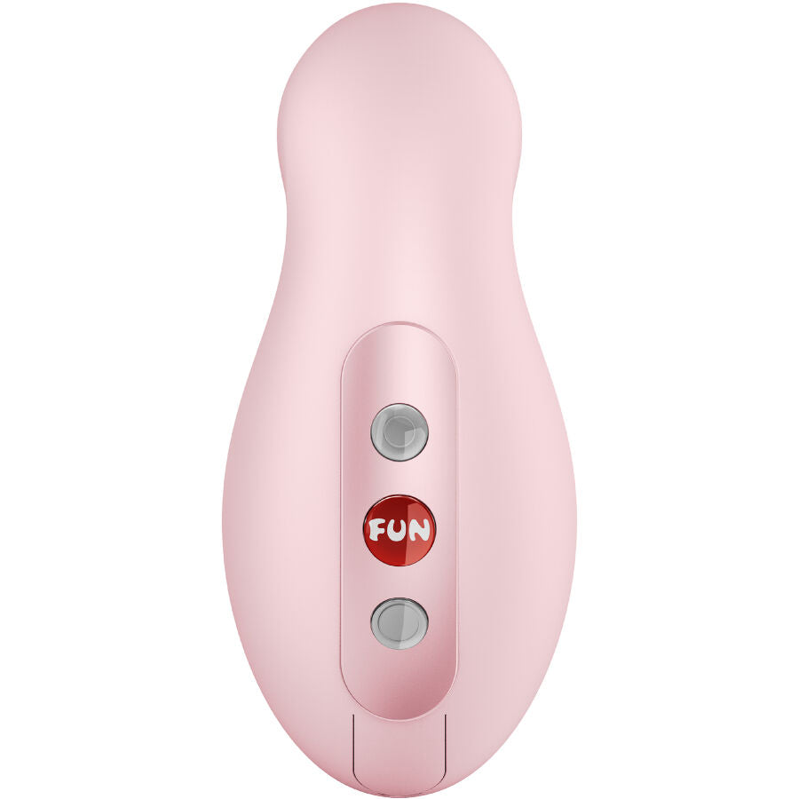 FUN FACTORY - VIBROMASSEUR À IMPULSIONS LUNA AIR ROSE PÂLE