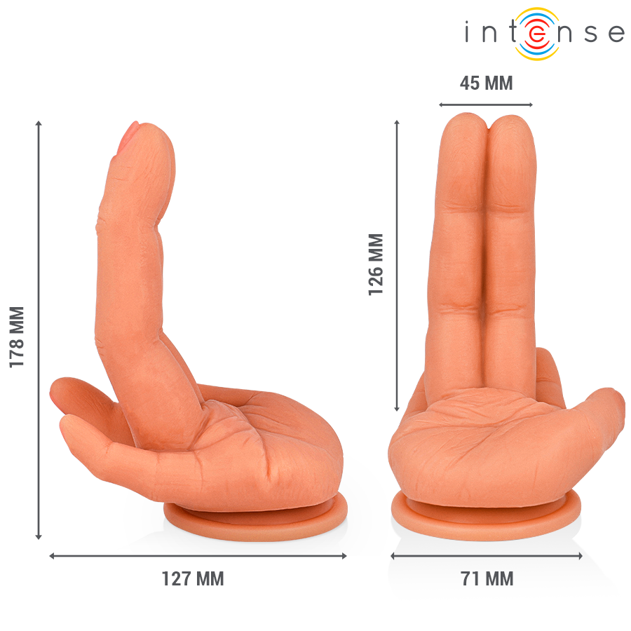 INTENSE - STIMULATEUR POINT G LEELA MAIN FLEXIBLE 12,6 CM