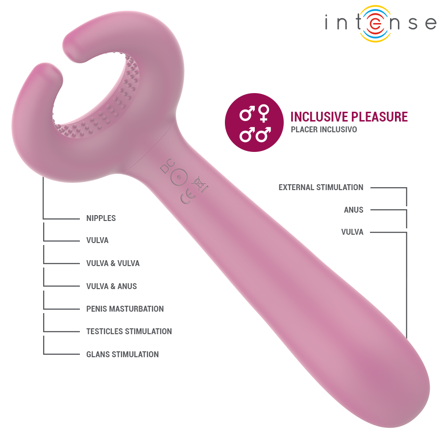 INTENSE - VIBROMASSEUR ROWAN INCLUSIF POUR COUPLE