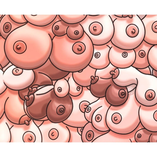 DIABLO PICANTE - TAPIS DE SOURIS AVEC DESSIN DE SEINS