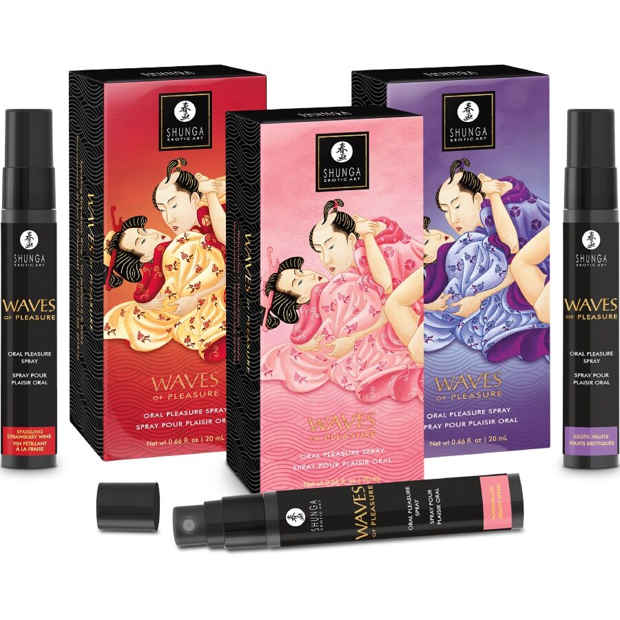 SHUNGA - WAVES PLEASURE SPRAY ORAL SEDUCTIVE FRUITS EXOTIQUES 20 ML