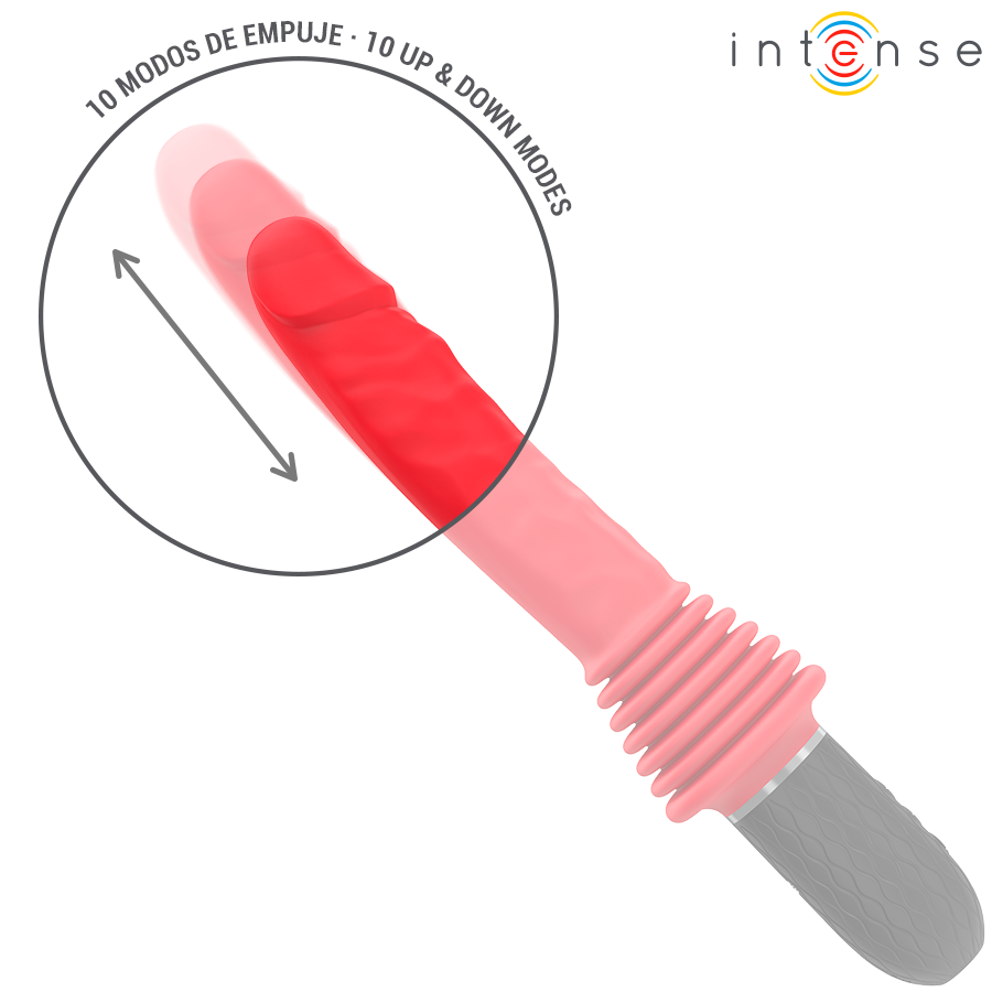 INTENSE - VIBROMASSEUR CYNTHIA À POUSSÉE CHAUFFANT