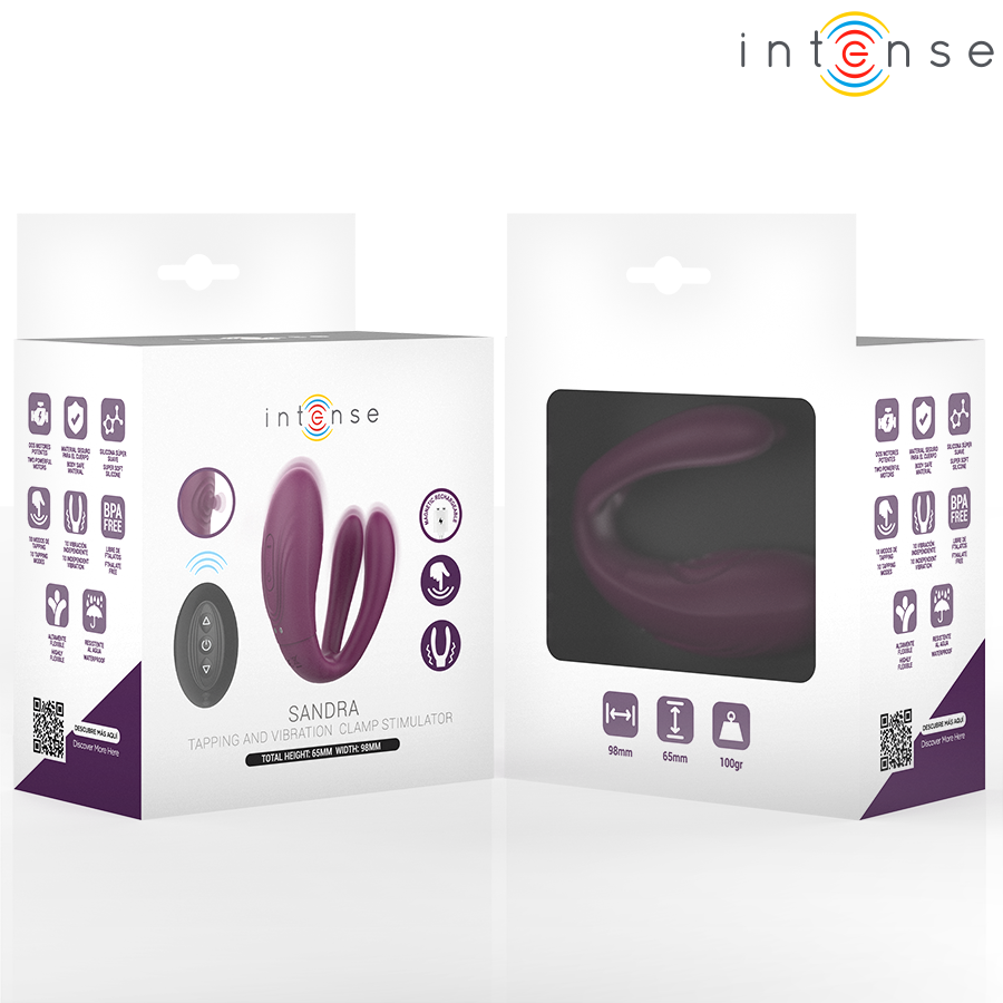 INTENSE - STIMULATEUR VIBROMASSEUR SANDRA