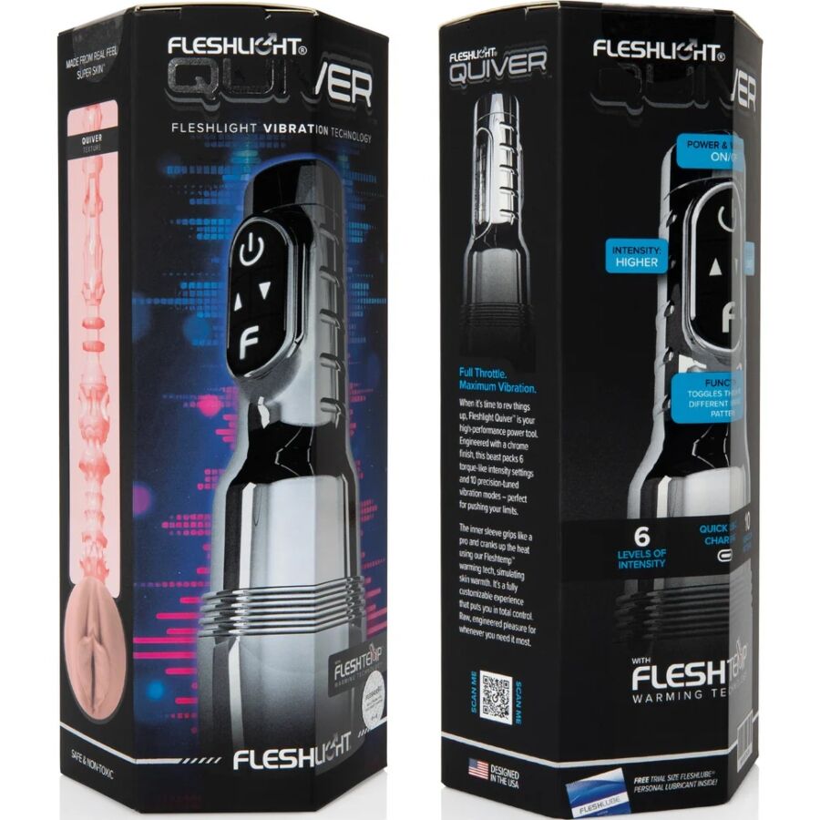 FLESHLIGHT - MASTURBATEUR VIBRANT QUIVER