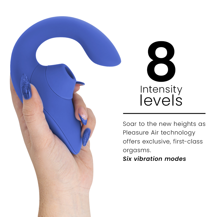 WOMANIZER - VIBROMASSEUR PLEASURE AIR BLEND