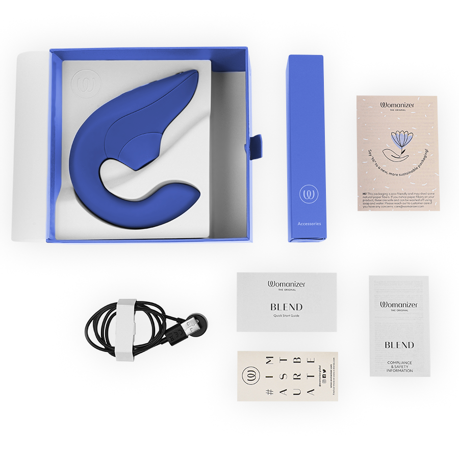 WOMANIZER - VIBROMASSEUR PLEASURE AIR BLEND