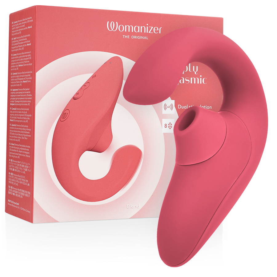 WOMANIZER - VIBROMASSEUR PLEASURE AIR BLEND
