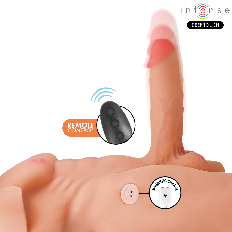 INTENSE DEEP TOUCH - TORSE MARTY AVEC ANUS ET GODEMICHET