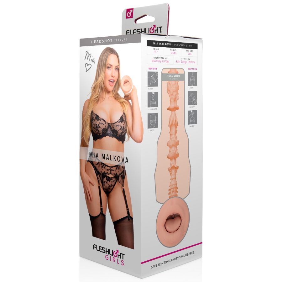 FLESHLIGHT GIRLS - MASTURBATEUR BOUCHE MIA MALKOVA