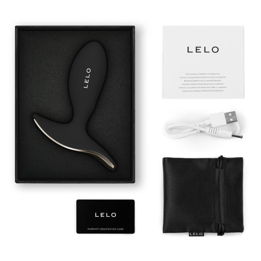 LELO - SURFER 2 PLUG VIBRANT ANAL NOIR