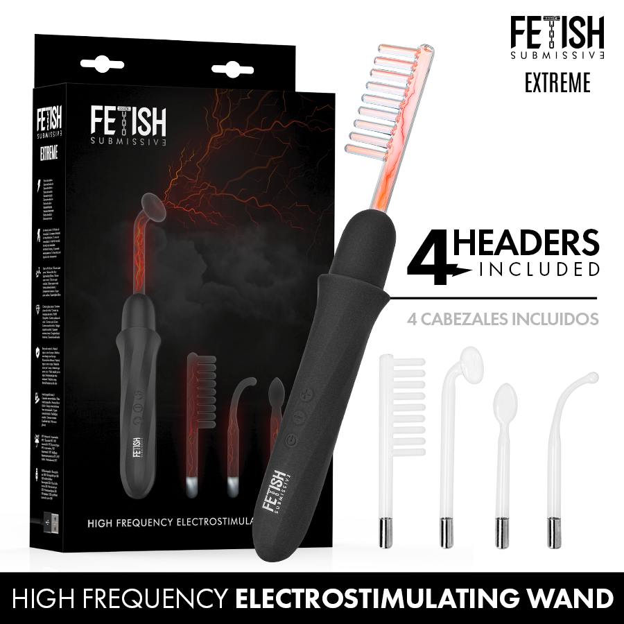 FETISH SUBMISSIVE - HIGH FREQUENCY ELECTROSTIMULATION