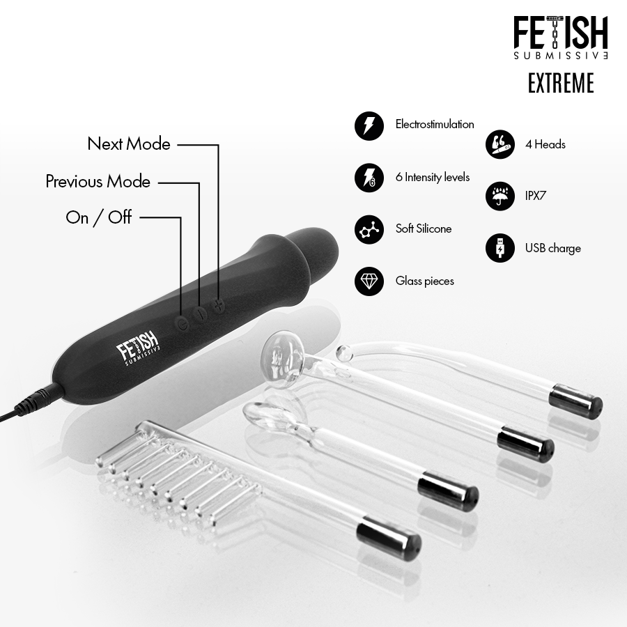 FETISH SUBMISSIVE - HIGH FREQUENCY ELECTROSTIMULATION