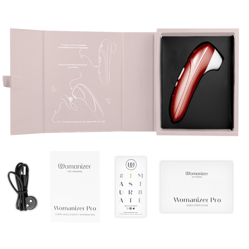 WOMANIZER - STIMULATEUR PRO CLITORIDIEN ROUGE