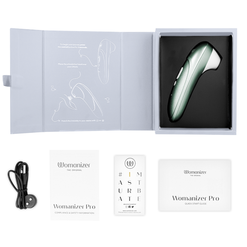WOMANIZER - STIMULATEUR PRO CLITORIDIEN VERT
