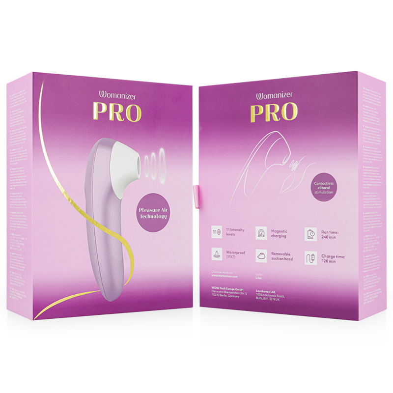 WOMANIZER - STIMULATEUR PRO CLITORIDIEN LILAS