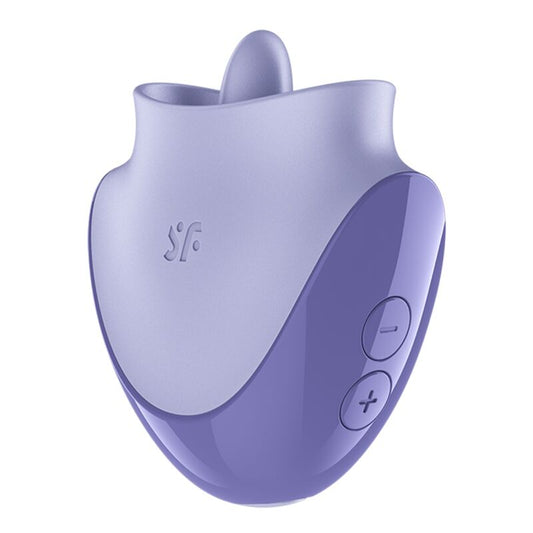 SATISFYER - TONGUE DANCER STIMULATEUR CLITORIAL AVEC VIBRATIONS ET PULSATIONS