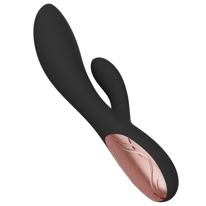 LELO - INA THRUST RABBIT VIBROMASSEUR À POUSSÉE NOIR