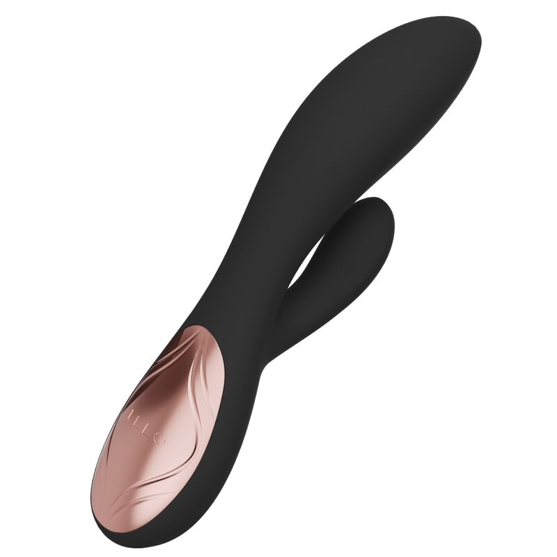 LELO - INA THRUST RABBIT VIBROMASSEUR À POUSSÉE NOIR