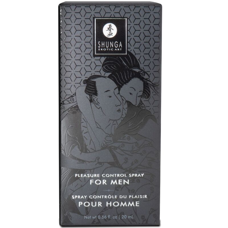 SHUNGA - SPRAY CONTRÔLE DU PLAISIR POUR HOMMES 20 ML