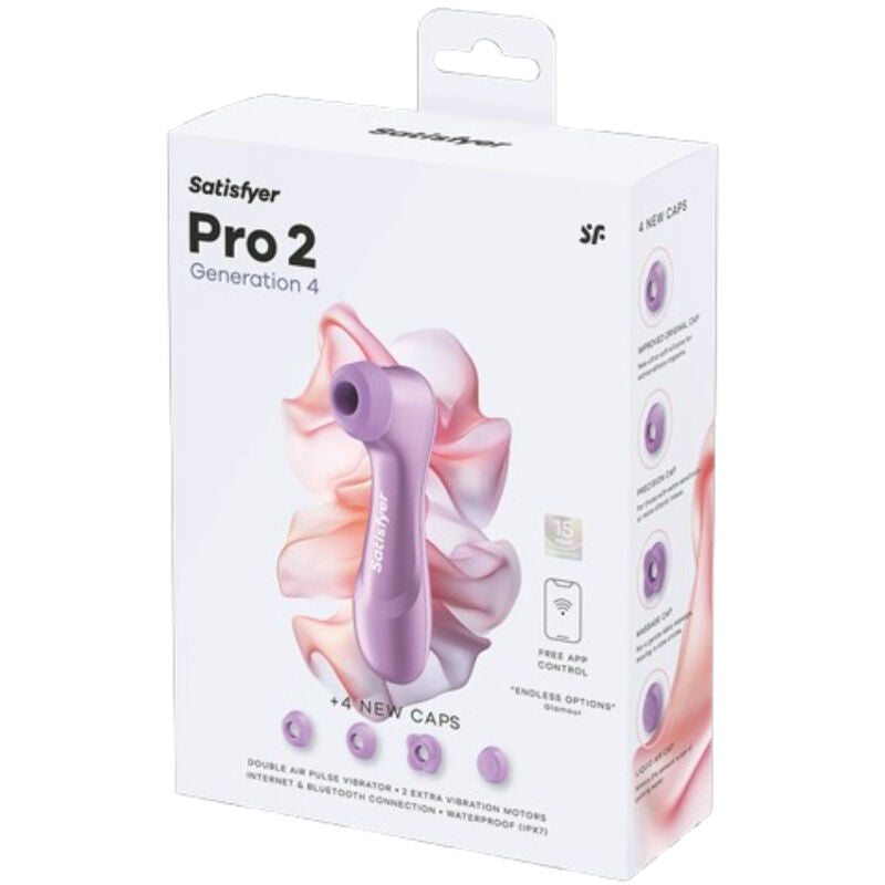 SATISFYER - STIMULATEUR CLITORIS PRO 2 GÉNÉRATION 4 VIOLET