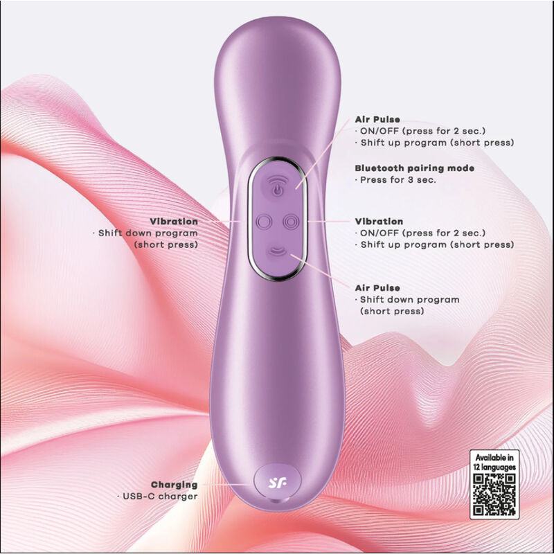 SATISFYER - STIMULATEUR CLITORIS PRO 2 GÉNÉRATION 4 VIOLET