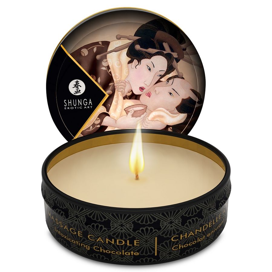 SHUNGA - BOUGIE DE MASSAGE BY CANDELIGHT CHOCOLAT 30 ML