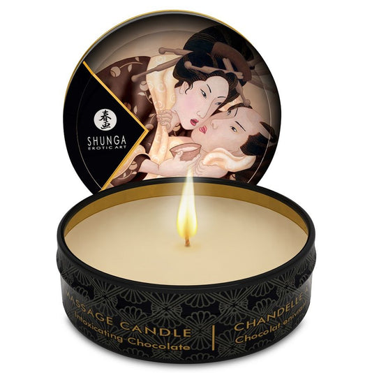 SHUNGA - BOUGIE DE MASSAGE BY CANDELIGHT CHOCOLAT 30 ML