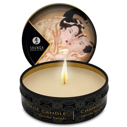 SHUNGA - BOUGIE DE MASSAGE BY CANDELIGHT VANILLE 30 ML