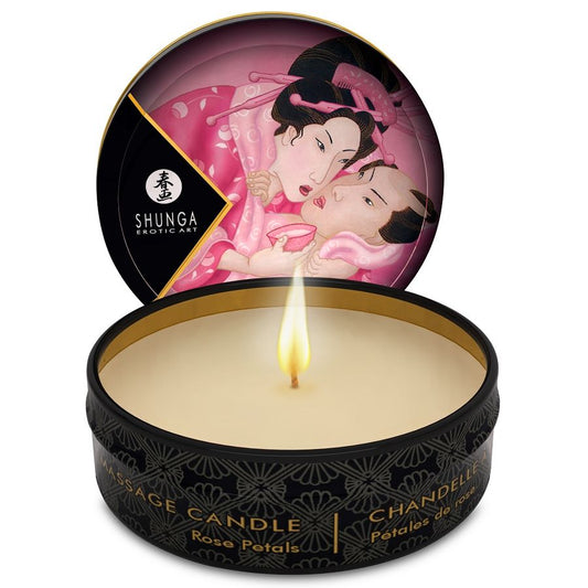 SHUNGA - BOUGIE DE MASSAGE BY CANDELIGHT ROSES 30 ML