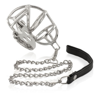 METAL HARD - ANNEAU DE CHASTETÉ AVEC SANGLE