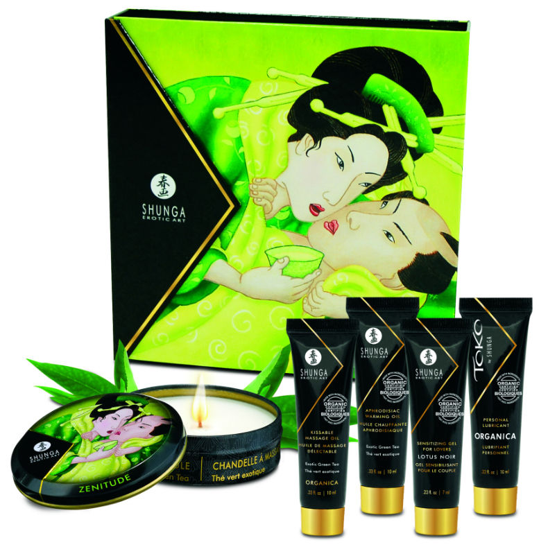 SHUNGA - COFFRET THÉ VERT BIO SECRET GEISHA