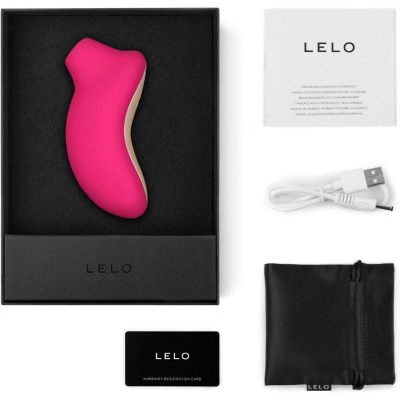 LELO - STIMULATEUR CLITORIS SONA COULEUR CERISE