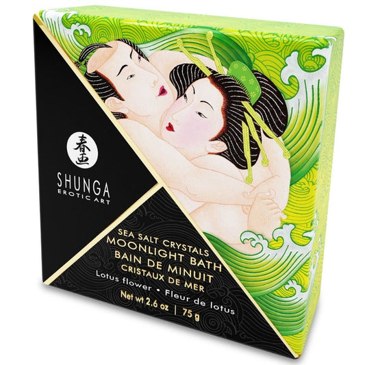 SHUNGA - SELS DE BAIN FLEURS DE LOTUS 75 GR
