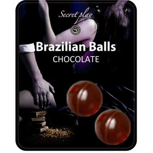 BALLES BRÉSILIENNES CHOCOLAT X2