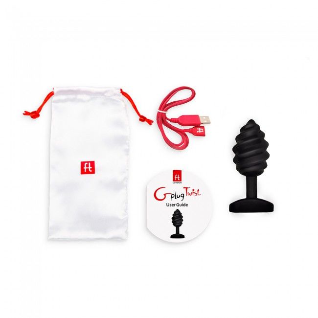GPLUG TWIST AVEC VIBRATION NOIR