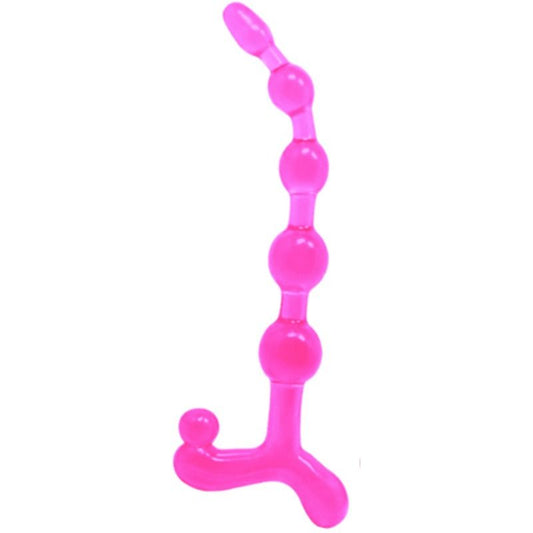BALLES ANAL BENDY TWIST ROSE
