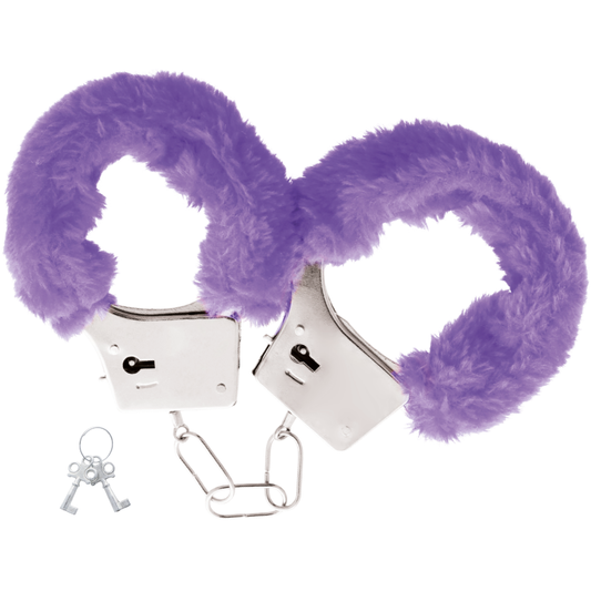 MENOTTES EN MÉTAL DOUBLÉES VIOLET