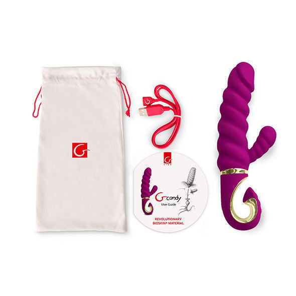 VIBROMASSEUR GCANDY SWEET FRAMBOISE
