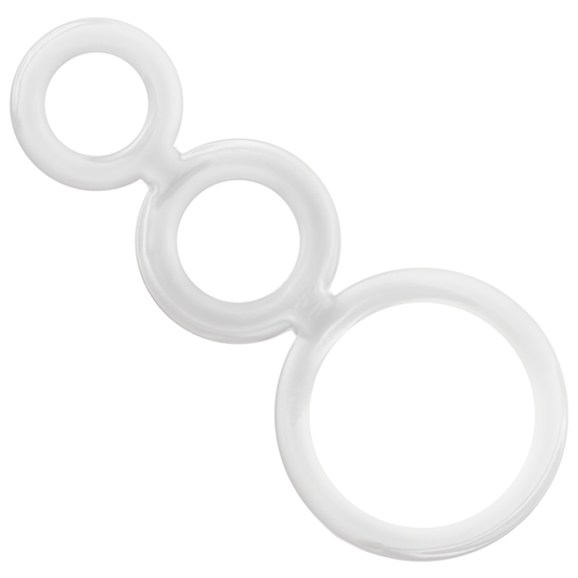 TRIPLE ANNEAU BLANC