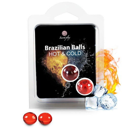 BALLES BRÉSILIENNES EFFET CHAUD ET FROID X2