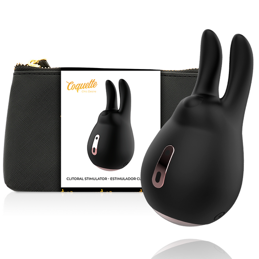 COQUETTE CHIC DESIRE - STIMULATEUR CLITORIS NOIR / OR
