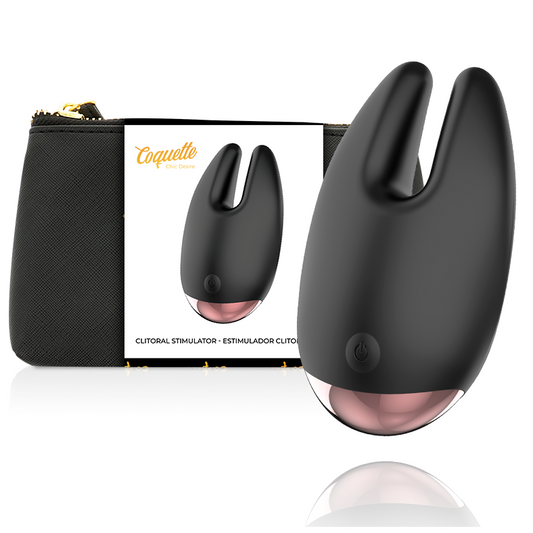 COQUETTE CHIC DESIRE - STIMULATEUR CLITORIS NOIR / OR