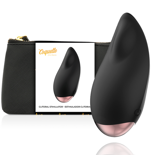 COQUETTE CHIC DESIRE - STIMULATEUR CLITORIS NOIR / OR