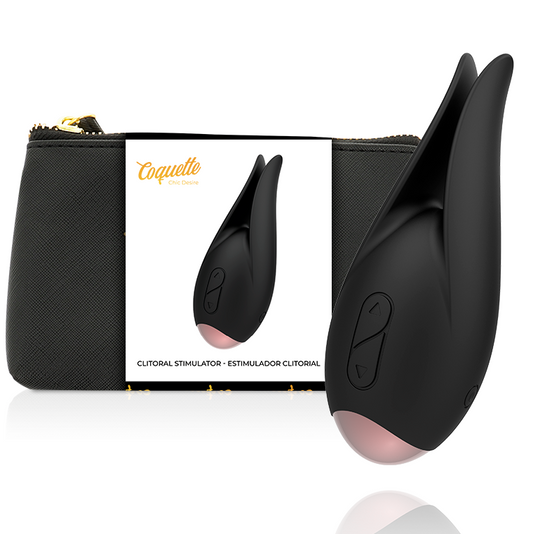 COQUETTE CHIC DESIRE - STIMULATEUR CLITORIS NOIR / OR