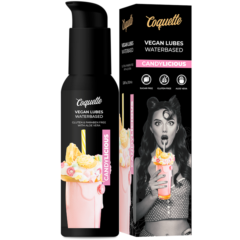 LUBRIFIANT VÉGAN CANDYLICIOUS PREMIUM EXPERIENCE 100ML
